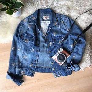 Current/Elliot Denim Snap Jacket